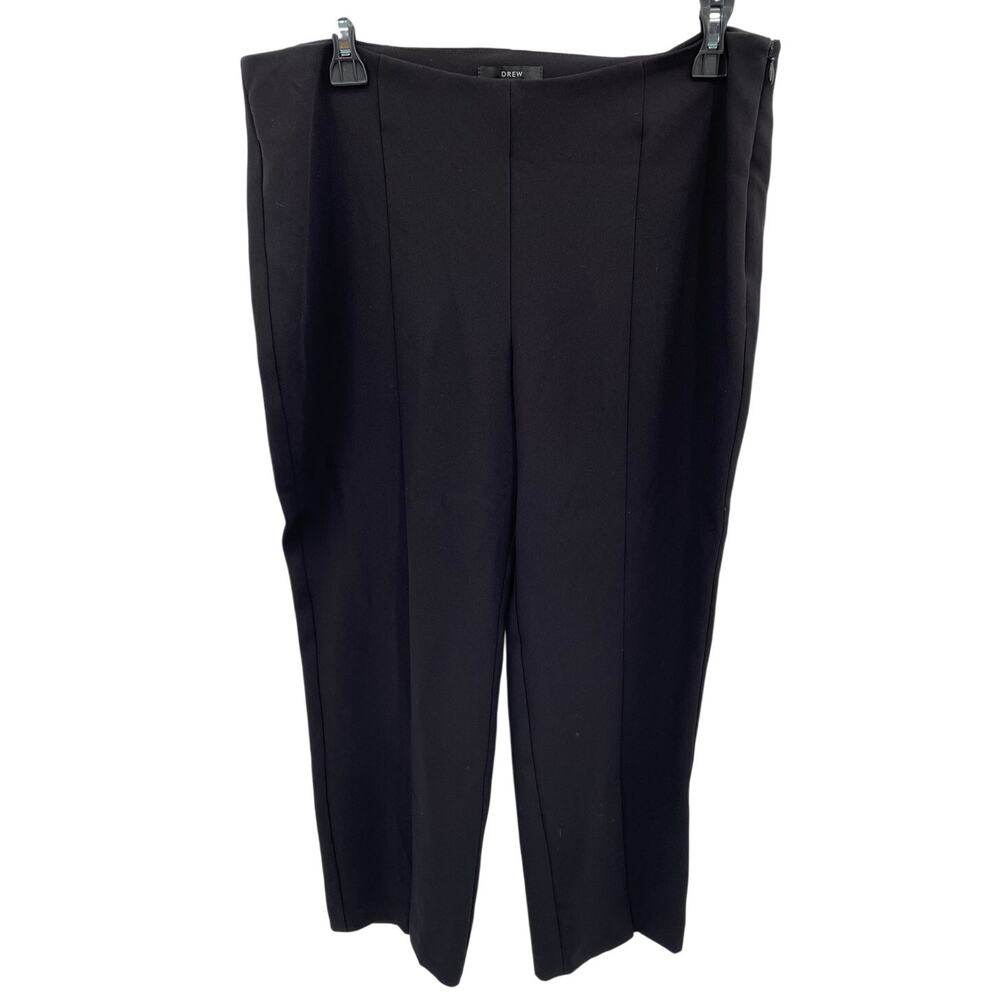 DREW Black Side Zip Trouser Pants // 10